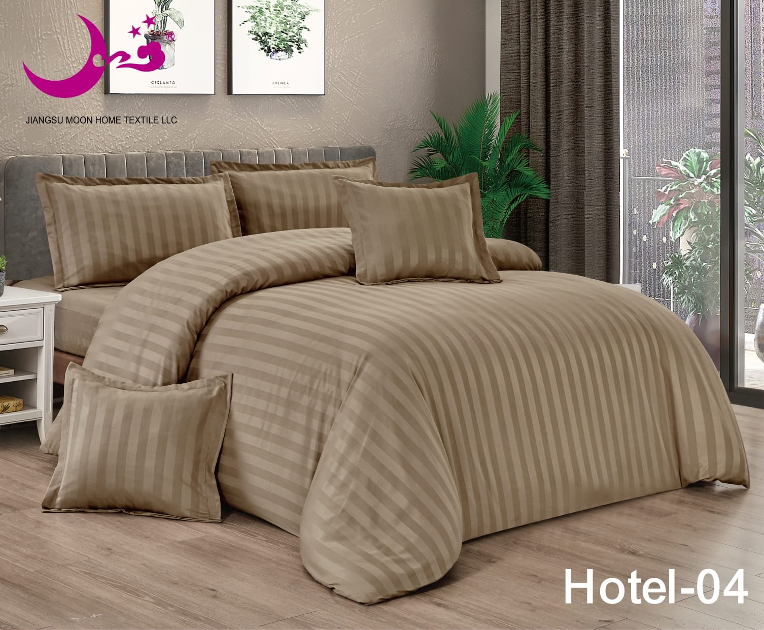 مفرش فندقي سادة – Hotel Collection